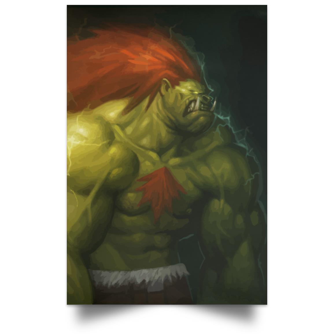 Street Fighter Blanka Poster 1
